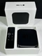 APPLE TV Model A1625 Black 32GB 1080p Media Streamer w/ Cable & Remote TESTED B9