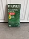 SEALED Maxell Stnd Grade VHS Video Cassette Blank Tapes T-160 EP Mode 8 Hr