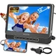Portable DVD Player 12 Car Headrest Mount 1080P HDMI WONNIE W-HD1106S Support