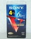 NEW 4 Pack SONY T-120VF 6hrs Premium Grade Blank VHS Video Tapes