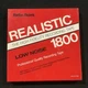 NOS Radio Shack Realistic High Fidelity Recording Tape Low Noise 1800 SEALED