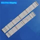 LED Strips For LG GAN01-1318A-P1 GAN01-1317A-P1 49UK6200PLA 49LJ6300 49LJ5500