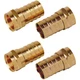 RCA Heavy Duty Coaxial F-Connector (4-Pack) VH1454R RCA VH1454R 044476061325
