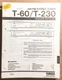 Yamaha T-60 T-230 Tuner  Service Manual *Original*