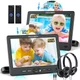 Car DVD Player Dual Screen with Headrest Mount, DESOBRY 10.5" Portable DVD Pl...