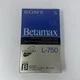 Sony Betamax L-750 Betamax Video Cassette Tape Hi-Packing -New Factory Sealed