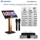 InAndon V5 MAX 22" Touch screen Karaoke Player Mix ECHO 2*Mics 10T 168K songs