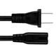 6' Power Cable for SAMSUNG UN40EH5300 UN55H6350 UN60H6350 UN65H6350 UN75H6350