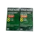 Maxell T-160 VHS 8 Hour Blank Video Tapes NEW, Sealed Lot Of 2 Standard Grade